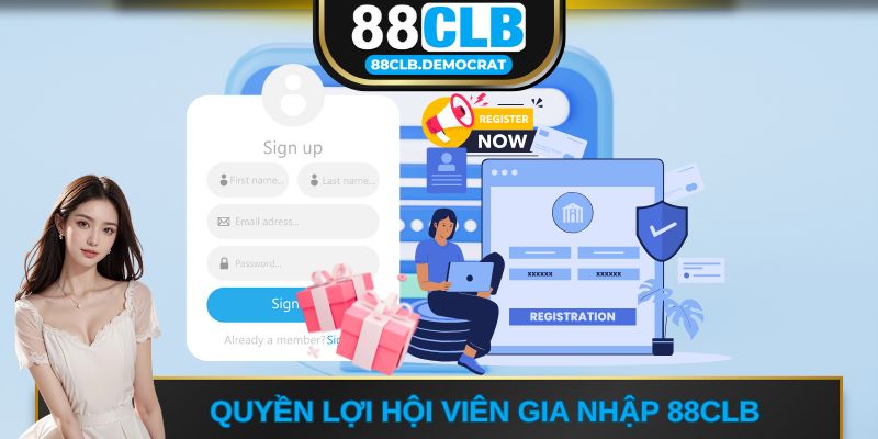 Quyền lợi hội viên gia nhập 88CLB